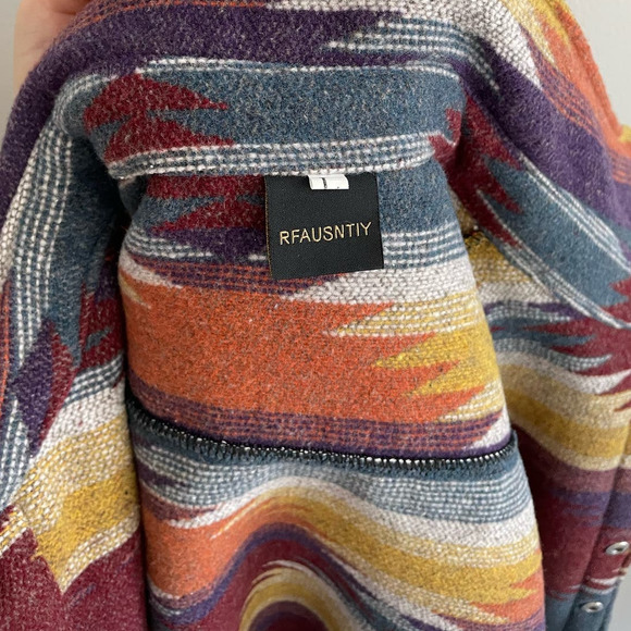 Rare Rfausntiy Rfantasy Aztec Jacket - Picture 5 of 5